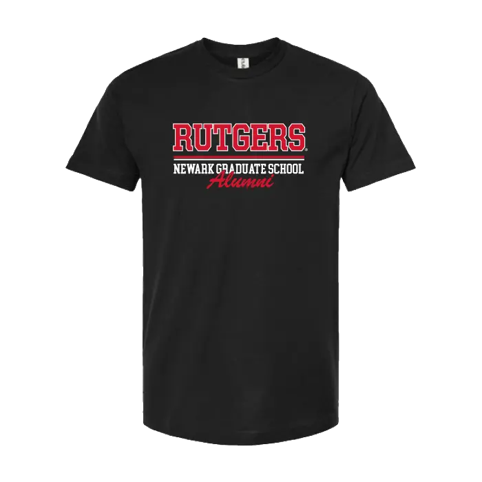 Newark Graduate School Alumni Unisex Fine Jersey T-Shirt Rutgers Newark Graduate School