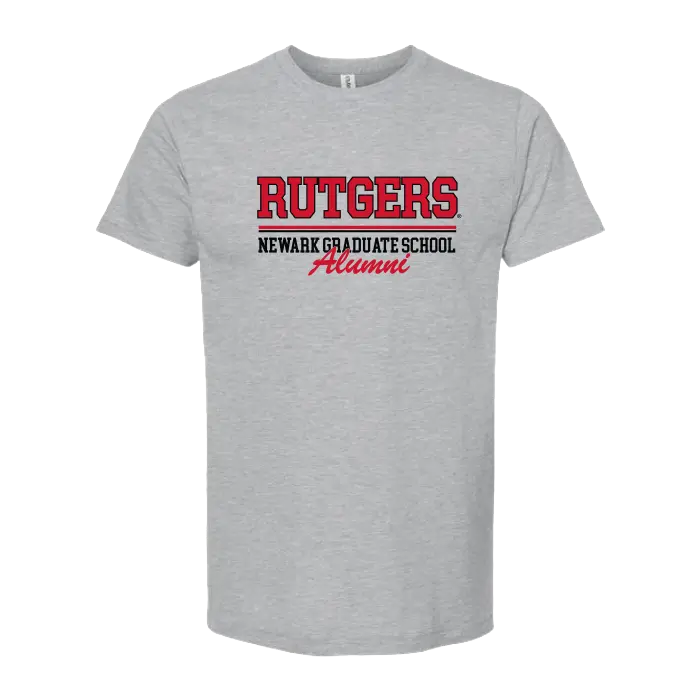 Newark Graduate School Alumni Unisex Fine Jersey T-Shirt Rutgers Newark Graduate School