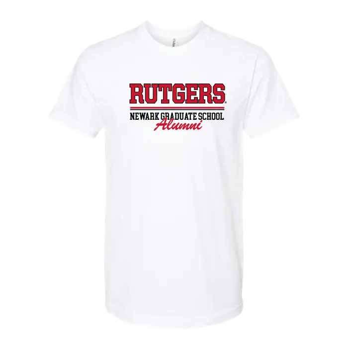 Newark Graduate School Alumni Unisex Fine Jersey T-Shirt Rutgers Newark Graduate School
