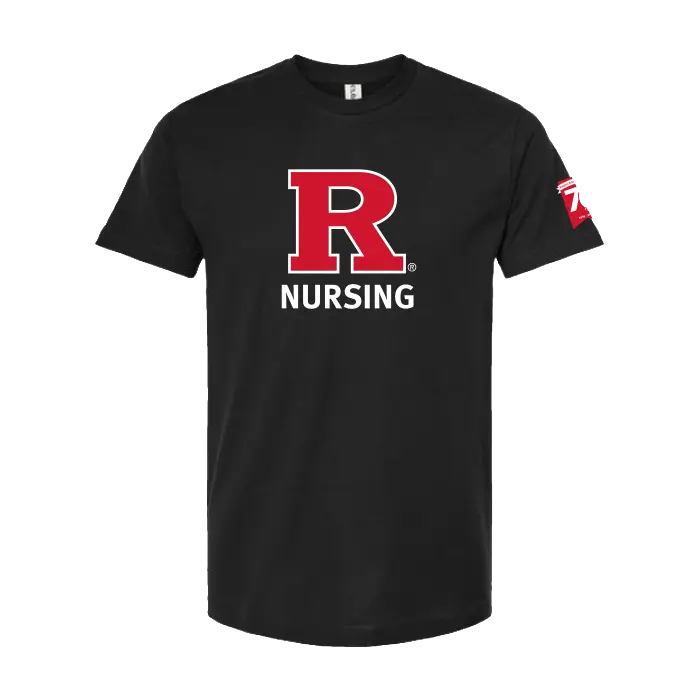 70th Anniversary of Nursing Unisex Fine Jersey T-Shirt Rutgers School of Nursing
