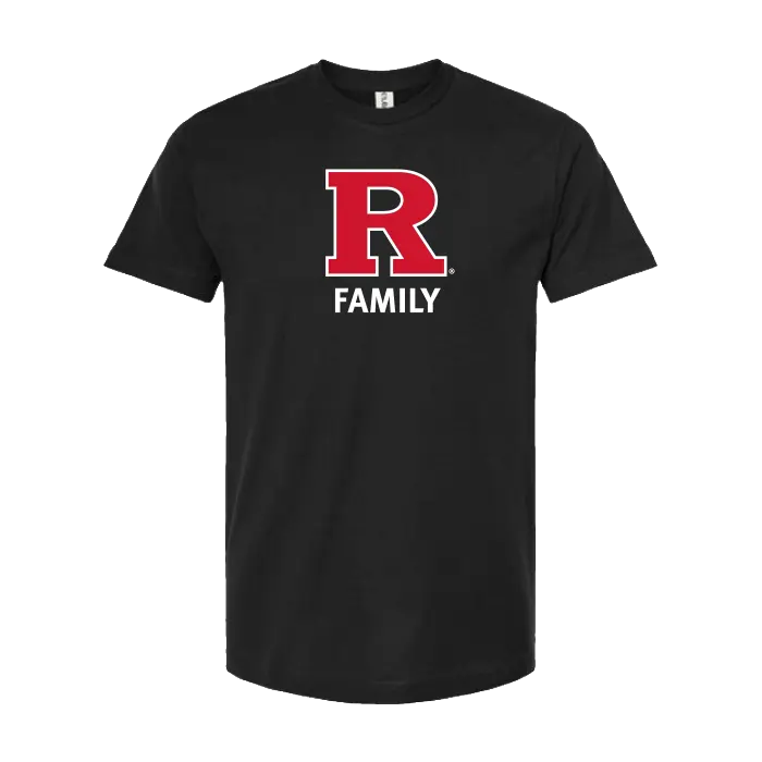 Rutgers Family Unisex Fine Jersey T-Shirt Rutgers Family