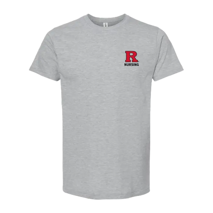 Unisex Fine Jersey T-Shirt Rutgers School of Nursing