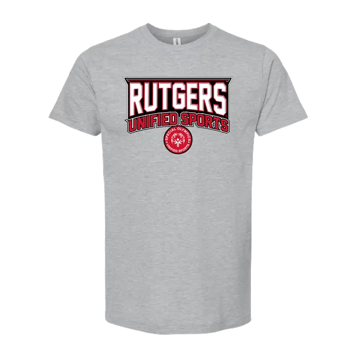 Rutgers Unified Sports Unisex Fine Jersey T-Shirt R HOUSE
