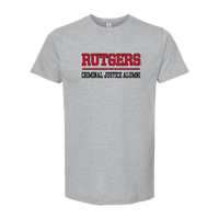 Criminal Justice Unisex Fine Jersey T-Shirt Rutgers Criminal Justice
