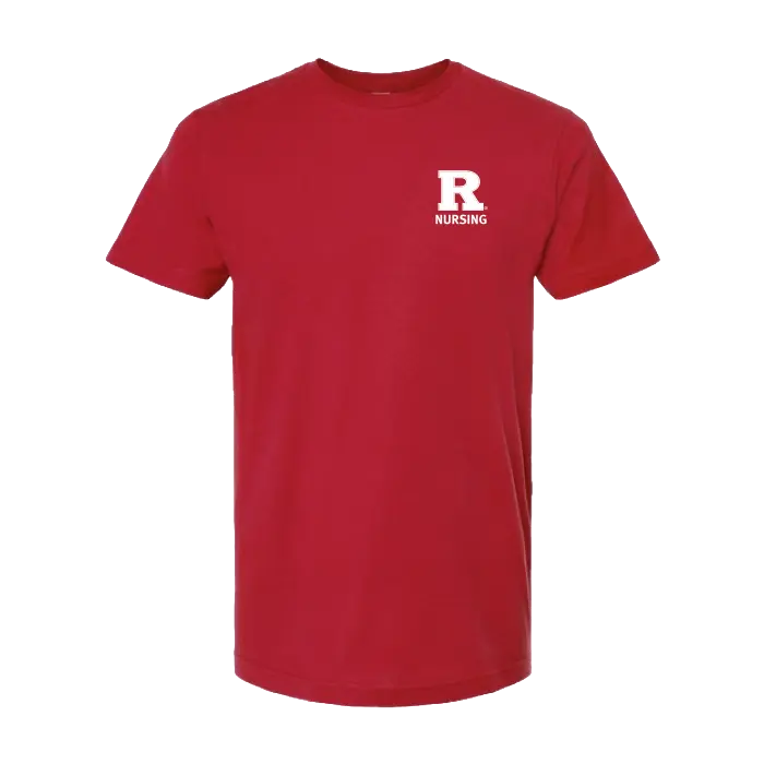 Unisex Fine Jersey T-Shirt Rutgers School of Nursing