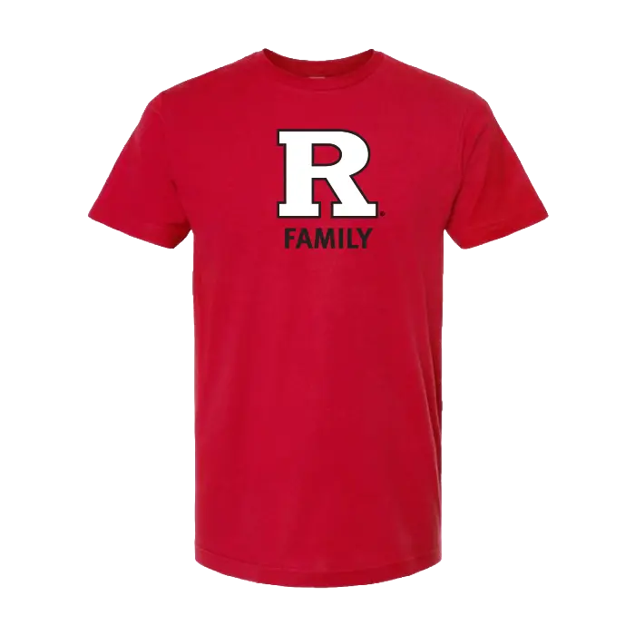 Rutgers Family Unisex Fine Jersey T-Shirt Rutgers Family