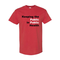 Public Health Unisex Fine Jersey T-Shirt Rutgers Public Health