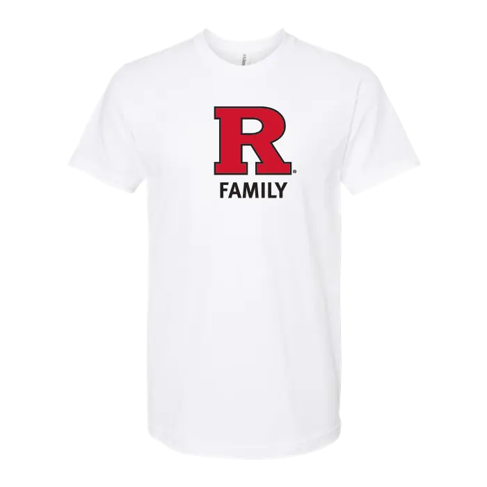 Rutgers Family Unisex Fine Jersey T-Shirt Rutgers Family