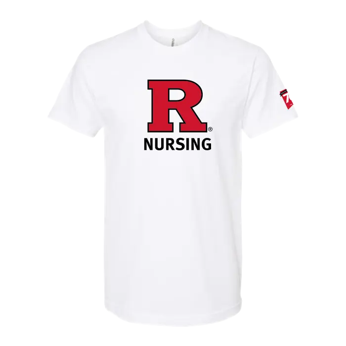 70th Anniversary of Nursing Unisex Fine Jersey T-Shirt Rutgers School of Nursing