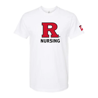 70th Anniversary of Nursing Unisex Fine Jersey T-Shirt Rutgers School of Nursing