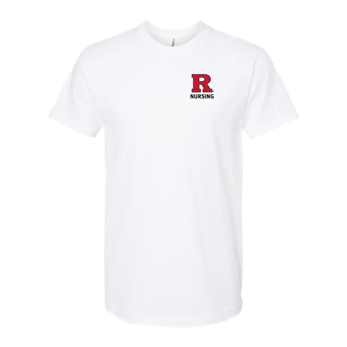 Unisex Fine Jersey T-Shirt Rutgers School of Nursing