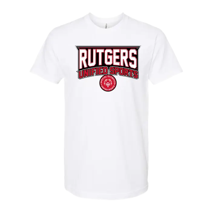 Rutgers Unified Sports Unisex Fine Jersey T-Shirt R HOUSE
