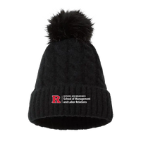 SMLR Winter Blur II Beanie School of Management & Labor Relations