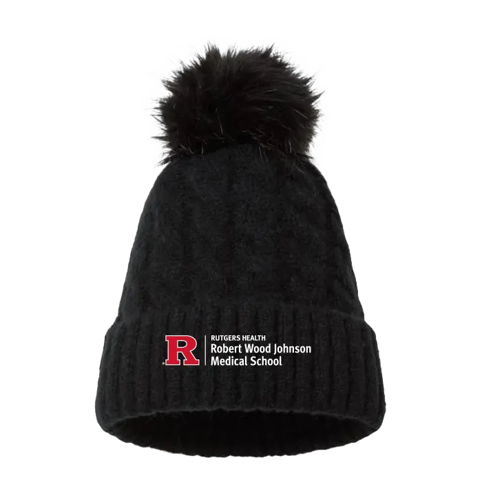 RWJMS Winter Blur II Beanie Robert Wood Johnson Medical School
