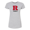 Rutgers Family Women's Fine Jersey Slim Fit T-Shirt Rutgers Family