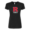 Rutgers Family Women's Fine Jersey Slim Fit T-Shirt Rutgers Family