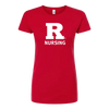 Women's Fine Jersey Slim Fit T-Shirt Rutgers School of Nursing