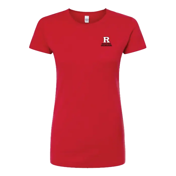 Industrial Engineering Women's Fine Jersey Slim Fit T-Shirt Rutgers Industrial Engineering