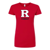Rutgers Family Women's Fine Jersey Slim Fit T-Shirt Rutgers Family