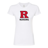 Women's Fine Jersey Slim Fit T-Shirt Rutgers School of Nursing