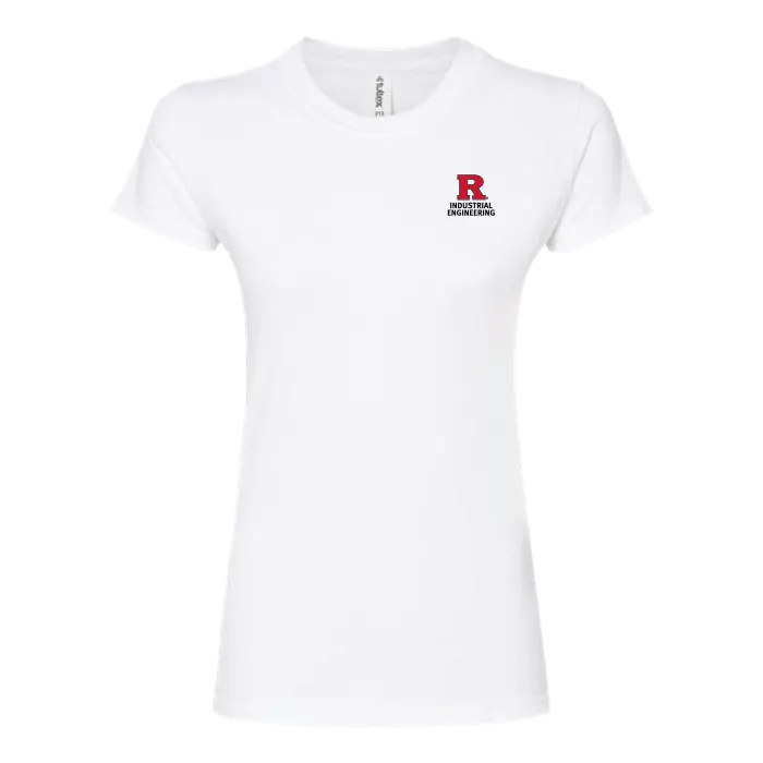 Industrial Engineering Women's Fine Jersey Slim Fit T-Shirt Rutgers Industrial Engineering