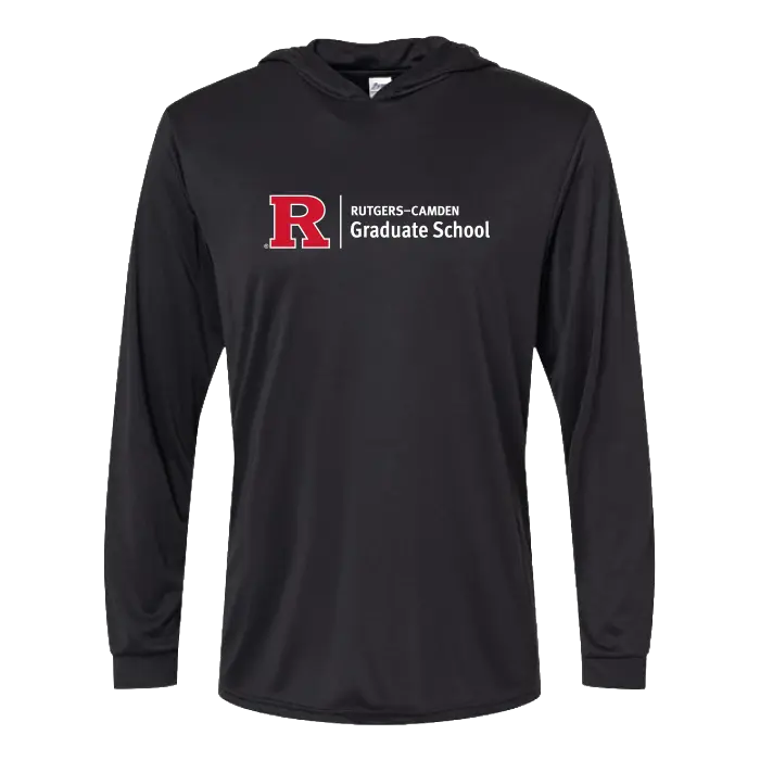 Camden Graduate School Unisex Bahama Performance Hooded Long Sleeve T-Shirt Camden Graduate School