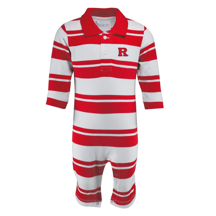 Rutgers Rugby Long Leg Romper Two Feet Ahead