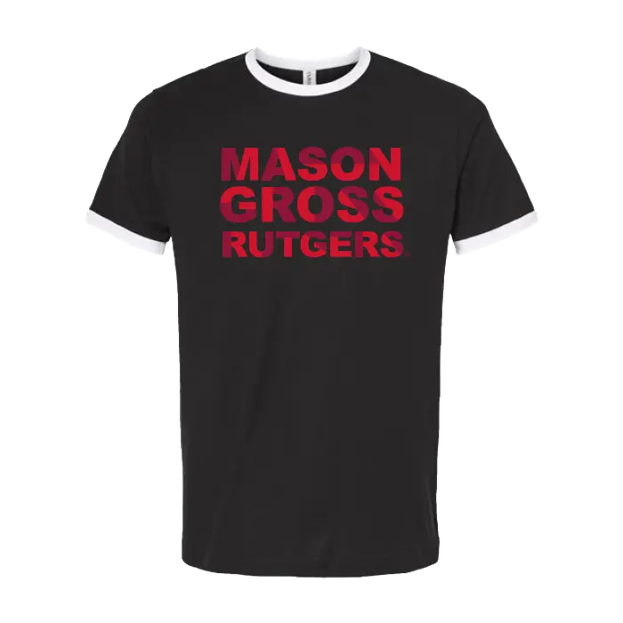 Unisex Fine Jersey Ringer T-Shirt Mason Gross School of Arts