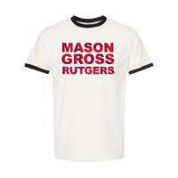 Unisex Fine Jersey Ringer T-Shirt Mason Gross School of Arts