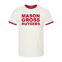 Unisex Fine Jersey Ringer T-Shirt Mason Gross School of Arts