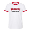 RUPASS Unisex Fine Jersey Ringer T-Shirt Rutgers Physician Assistant