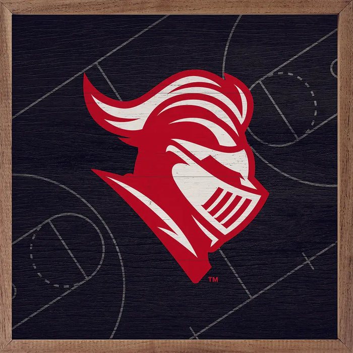 Black Basketball Court  - Rutgers State University Kendrick Home