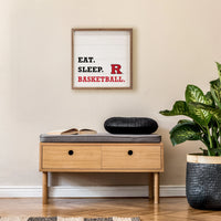 Eat Sleep Football  - Rutgers State University Kendrick Home