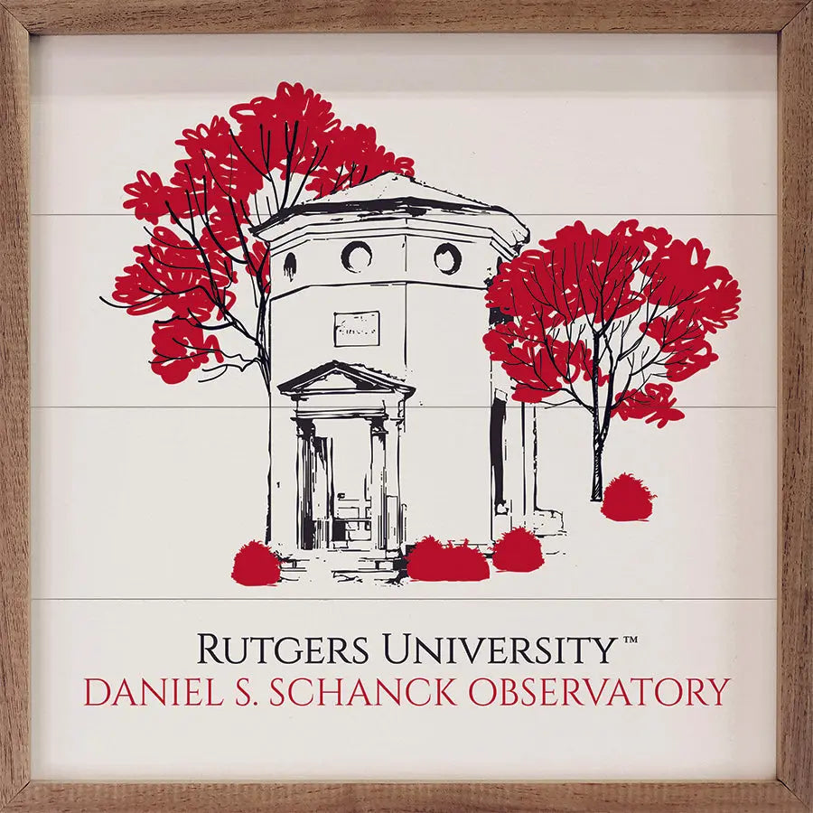 Sketch II Schanck Observatory  - Rutgers State University Kendrick Home