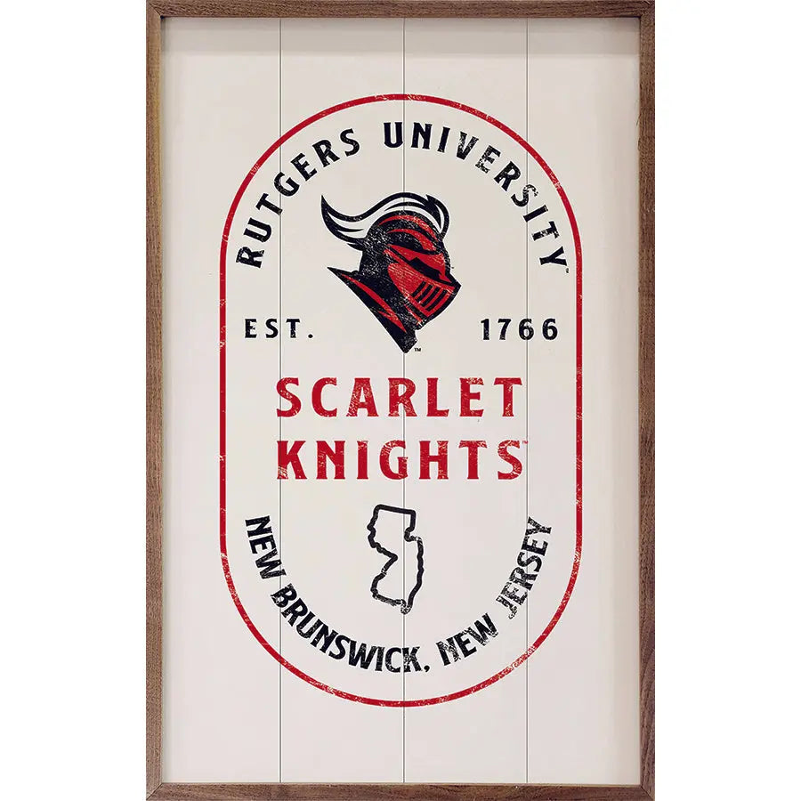 Stamp Poster Rutgers State University Kendrick Home