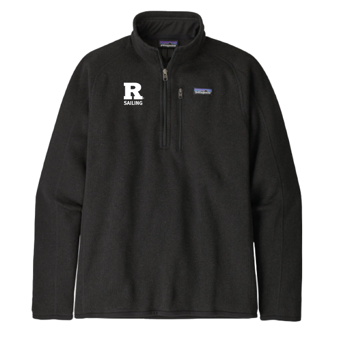 Men's Better Sweater Quarter Zip Fleece Rutgers Sailing