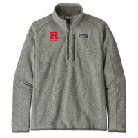 Men's Better Sweater Quarter Zip Fleece Rutgers Sailing