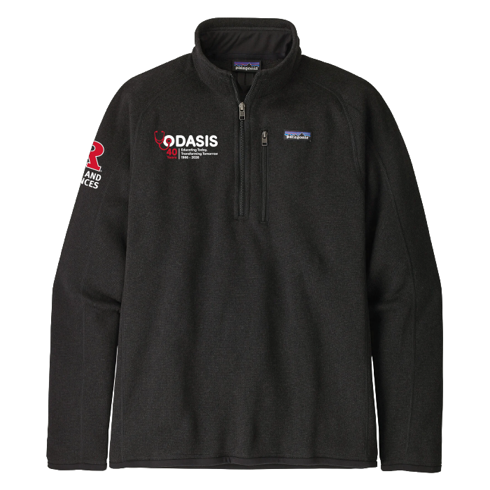 Rutgers ODASIS Men's Better Sweater 1/4-Zip Fleece