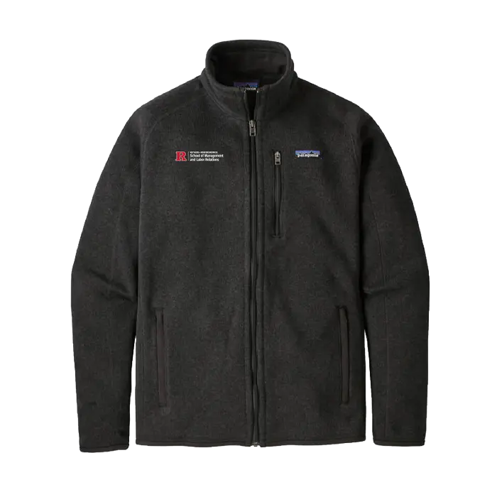 SMLR Men's Better Sweater Fleece Jacket School of Management & Labor Relations