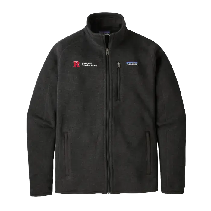 Nursing Men's Patagonia Better Sweater Fleece Jacket Rutgers School of Nursing