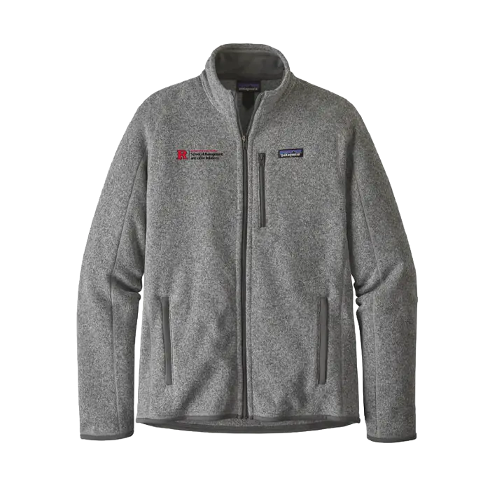 SMLR Men's Better Sweater Fleece Jacket School of Management & Labor Relations