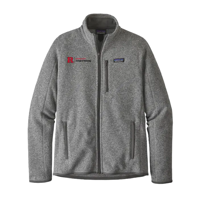 Nursing Men's Patagonia Better Sweater Fleece Jacket Rutgers School of Nursing
