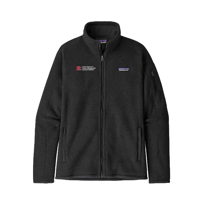 SMLR Women's Better Sweater Fleece Jacket School of Management & Labor Relations