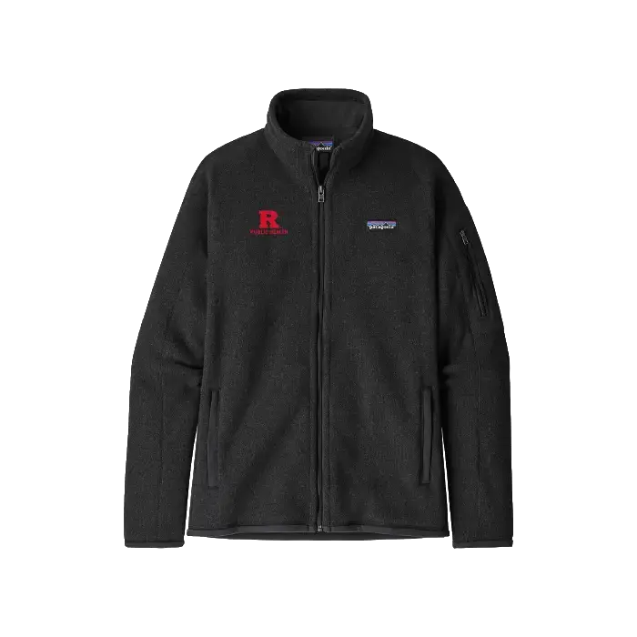Public Health Embroidered Women's Better Sweater Fleece Jacket Rutgers Public Health