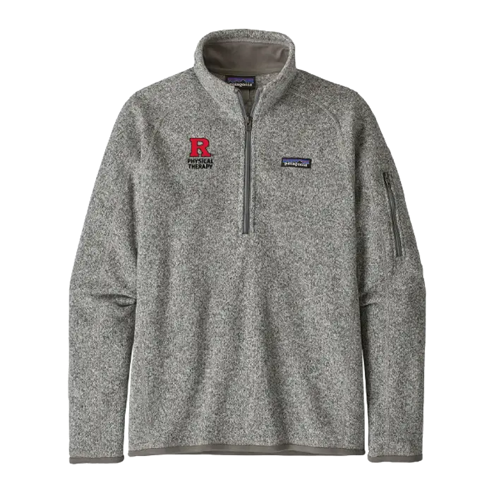 Women's Better Sweater® 1/4-Zip Fleece Rutgers Physical Therapy