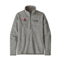 RUPASS Women's Better Sweater® 1/4-Zip Fleece Rutgers Physician Assistant