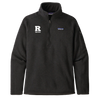 Women's Better Sweater Quarter Zip Fleece Rutgers Sailing
