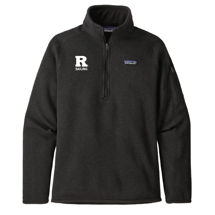 Women's Better Sweater Quarter Zip Fleece Rutgers Sailing