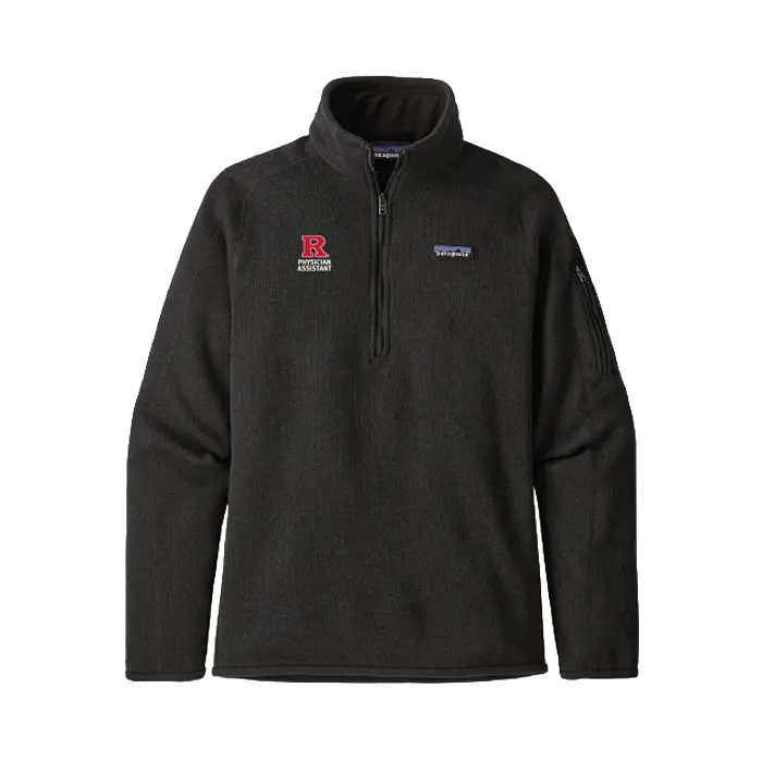 RUPASS Women's Better Sweater® 1/4-Zip Fleece Rutgers Physician Assistant