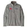 Women's Better Sweater Quarter Zip Fleece Rutgers Sailing